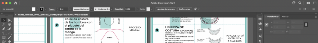 imagen de realización de fichas técnicas